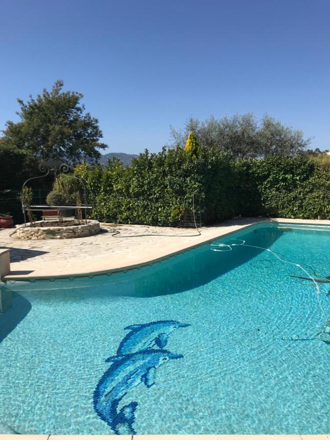 2 Pieces Rdc Villa Piscine La Roquette-sur-Siagne Екстер'єр фото