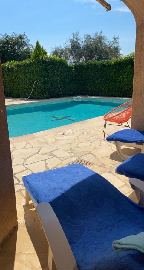 2 Pieces Rdc Villa Piscine La Roquette-sur-Siagne Екстер'єр фото