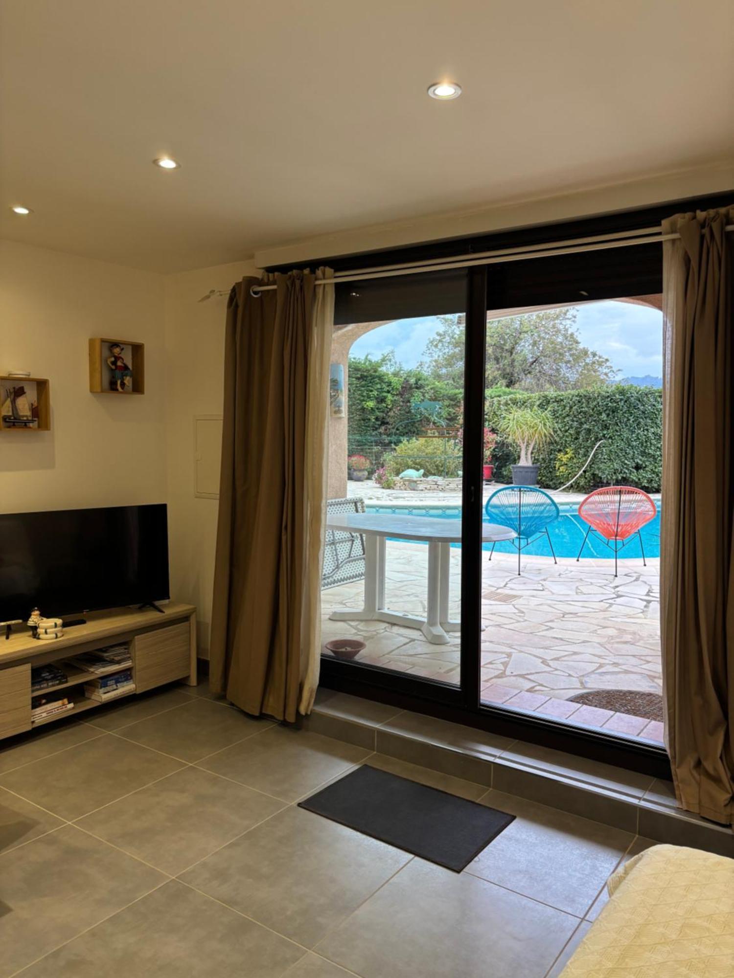 2 Pieces Rdc Villa Piscine La Roquette-sur-Siagne Екстер'єр фото